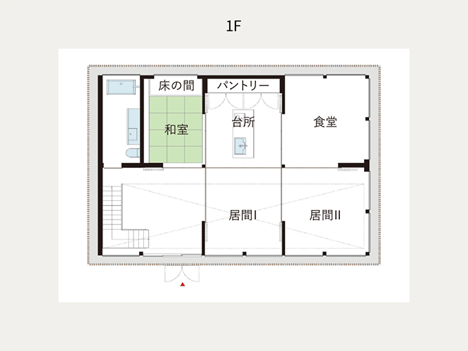 1F間取り